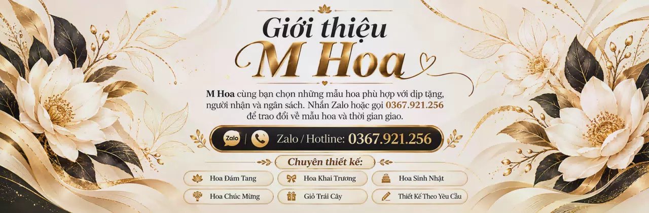 Ảnh bìa Shop hoa tươi Hải Dương - Từ lời nhắn đến món hoa vừa ý